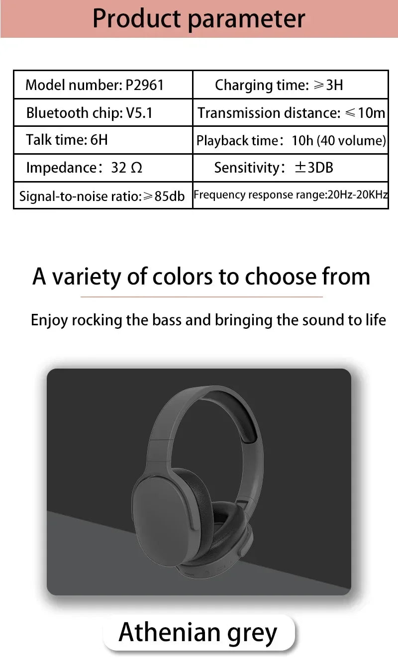 Xiaomi Original P2961 Wireless Headset Bluetooth 5.3 Earphone Stereo HIFI Headphone Game Earbuds With Mic For Samsung iPhone