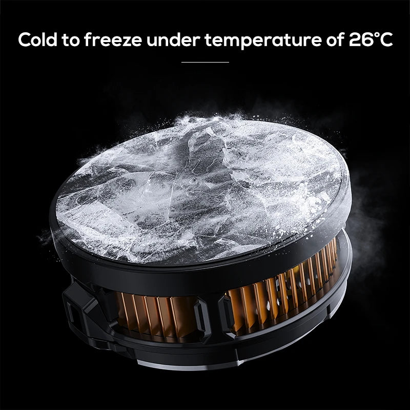 Mobile Phone Cooler Universal Magnetic Cooling Fan Case Radiator For iPhone 15 Pro Max Xiaomi 14 Portable Phone Cool Heat Sink