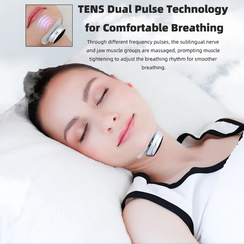 Smart Anti Snoring Device Portable Man Snoring Stopper Anti-Snoring For Sleep Well Snoring Relief Device Breath Aid Health Care