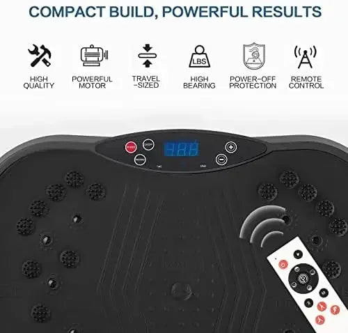 Vibration Platform with Remote & Resistance Bands