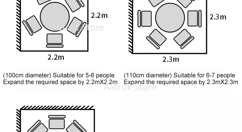 Simple Balcony Dining Table Bistro Round Nordic Modern Bar Tables Receptionist White Muebles De Cocina Kitchen Furniture HD50CZ