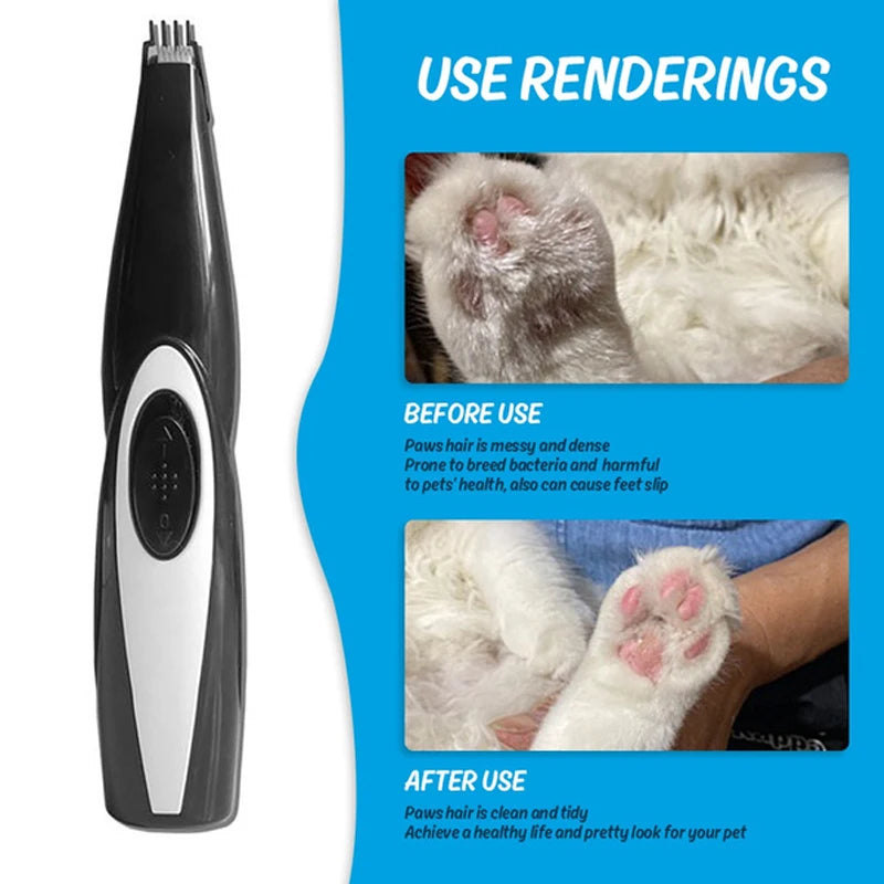 Pet Clipper Grooming Kit Rechargeable Pet Hair Trimmer Shaver Haircut Set For Cat Dog Hair Cutting Remover Machine Professional