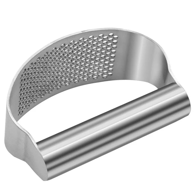 Stainless Steel Garlic Press – Effortless Garlic Mincing & Chopping Tool