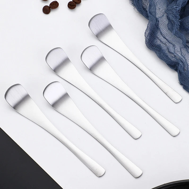 Stainless Steel Bar Spoon Easy Use Ergonomic Design Handle Durable Tool Convenient and Pactical Gift for Home Kitchen