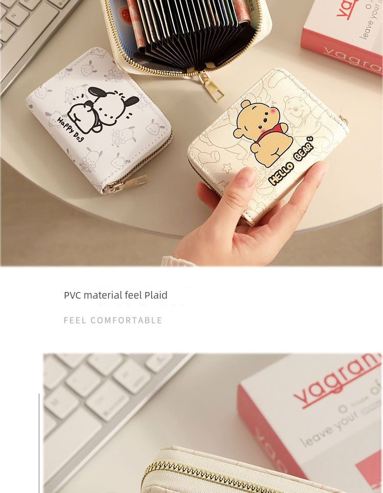 Cute Niche Style Convenient Ultra-Thin Coin Purse Cartoon