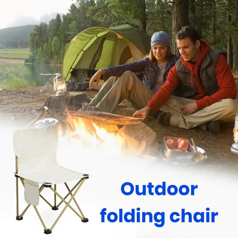 Camping Chair Portable Ergonomic Folding Chair for Camping Beach Picnics Compact Waterproof Strong Load-bearing Design