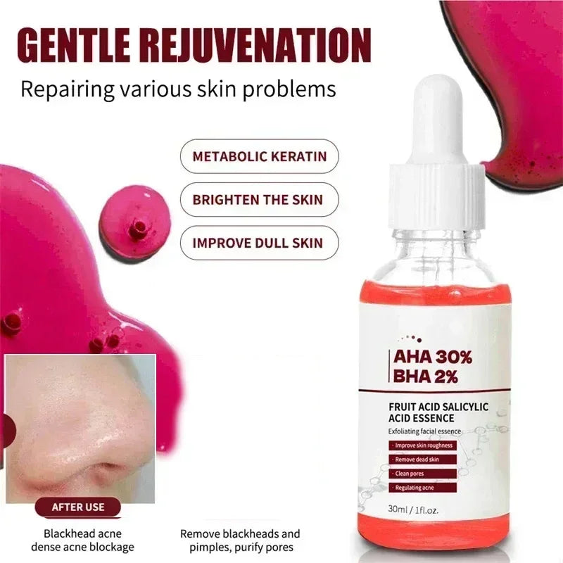 Pore Shrinking Serum Repairs Large Pores Salicylic Acid Face Serum Anti-wrinkle Facial Serum Oil Control Whitening Skin Care