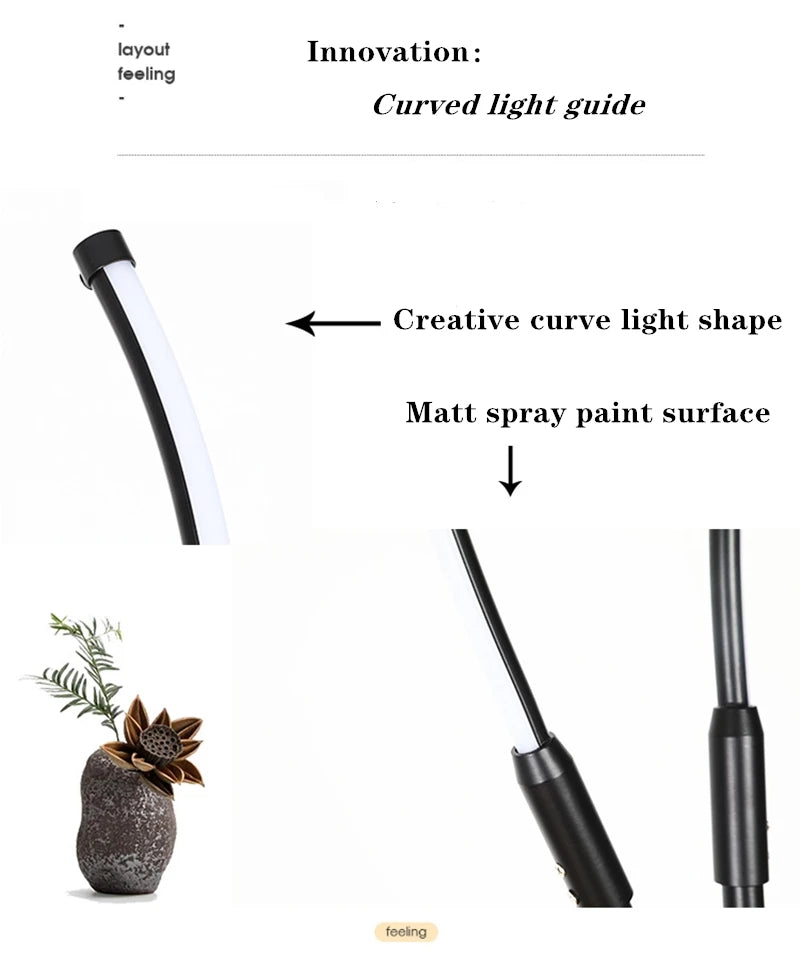 Modern LED Creative Branches Modeling Floor Lamp For Living Room Bedroom Indoor Home Decoration Fashion Light Luster Fixtures