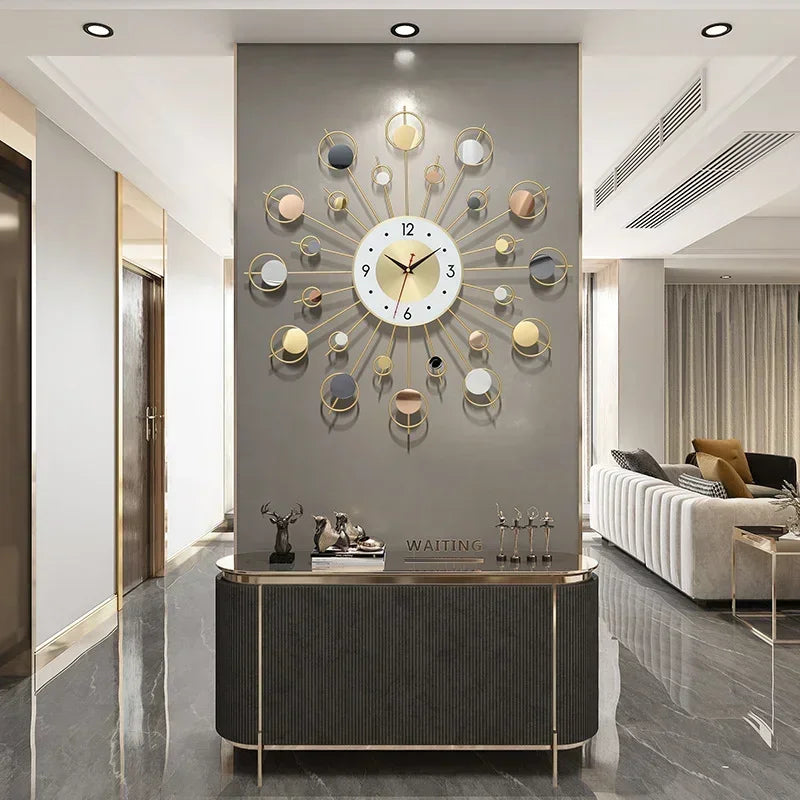 Milky Way Celestial Wall Clock – A Silent Tribute to the Vast Universe