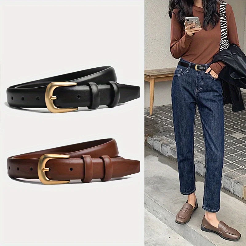 Casual Chic Women's PU Leather Belt