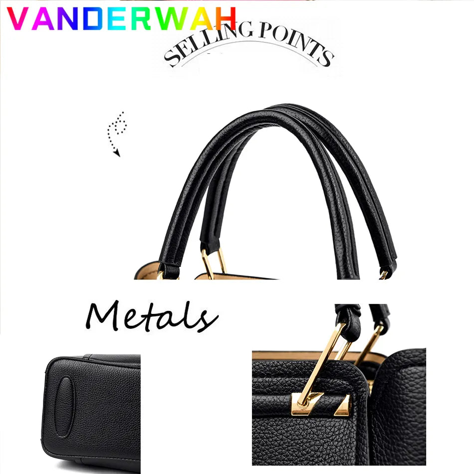 Soft Leather Luxury Handbag Designer Shoulder Crossbody