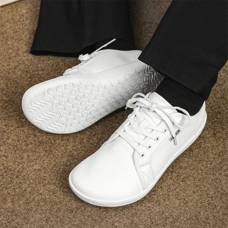 New Unisex Wider Shoes Breathable Mesh Men Barefoot Wide-toed Shoes Brand Flats Soft Zero Drop Sole Wider Toe Sneakes Large Size