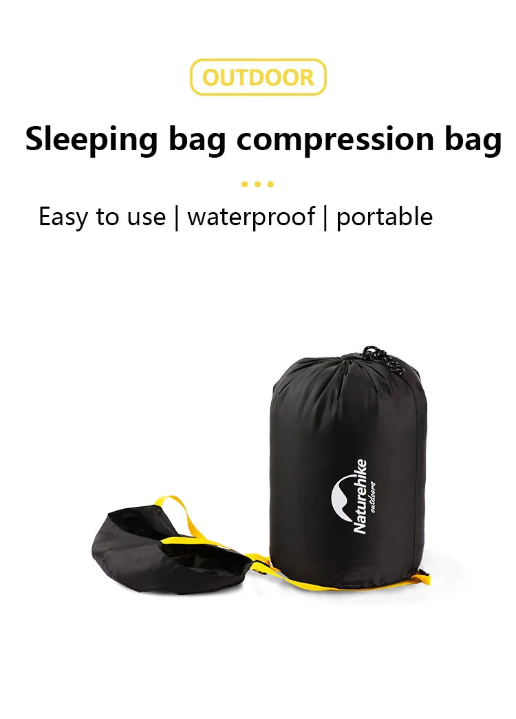 Naturehike Compression Bag for Sleeping Bag Waterproof Compression Sack 300D Oxford Sleeping Bag Storage Bag NH19PJ020