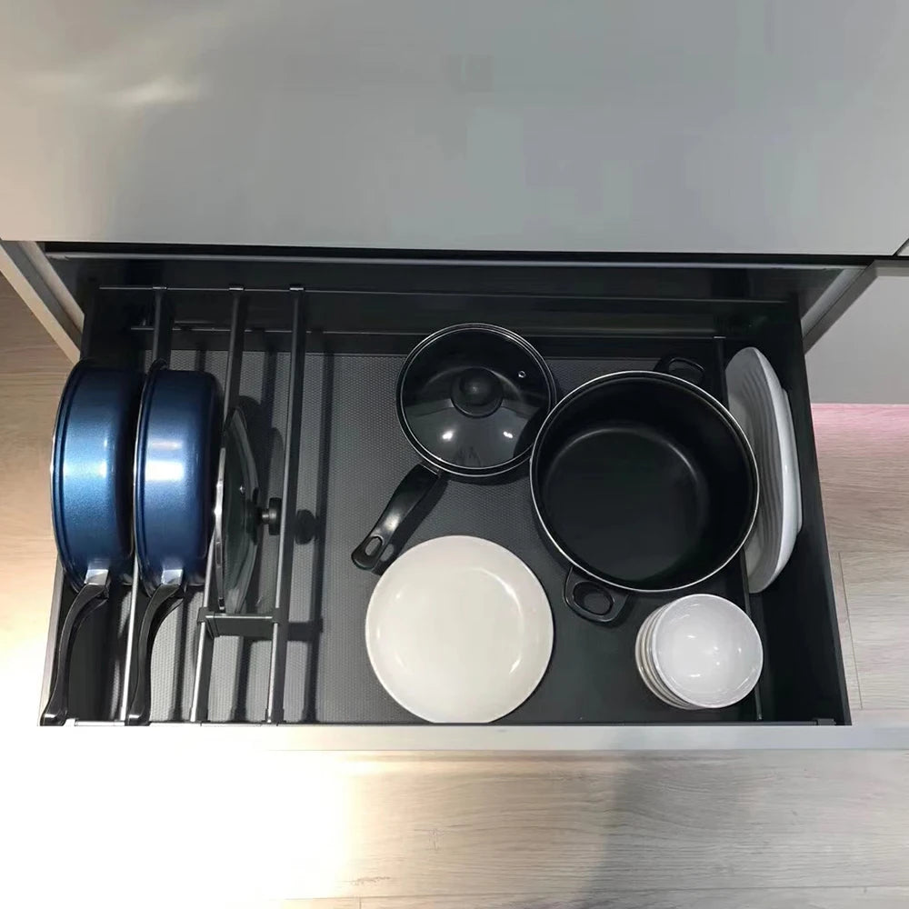 Slide-Out Kitchen Cabinet Organizer Drawer