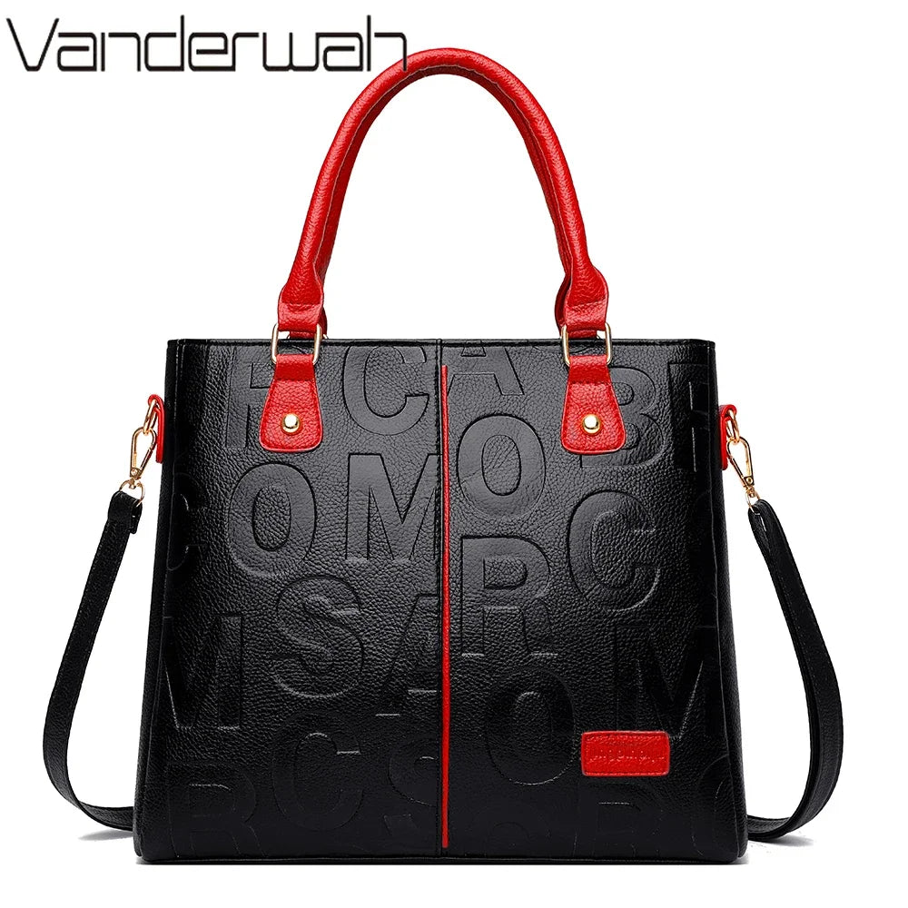 Soft Casual Tote Shoulder Bag with Versatile Design