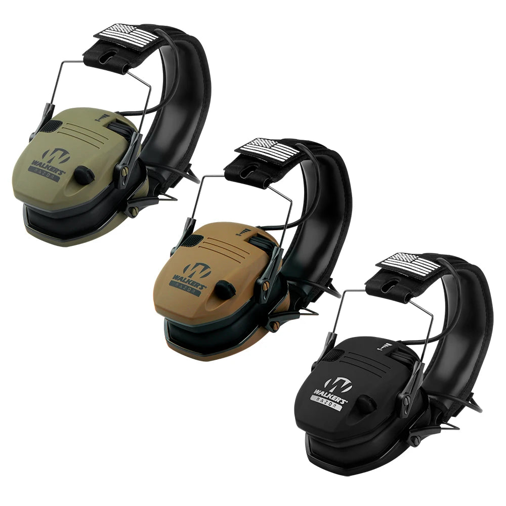 Original Tactical Electronic Shooting Earmuff Outdoor Sports Anti-noise Headset Impact Sound Amplification Hearing