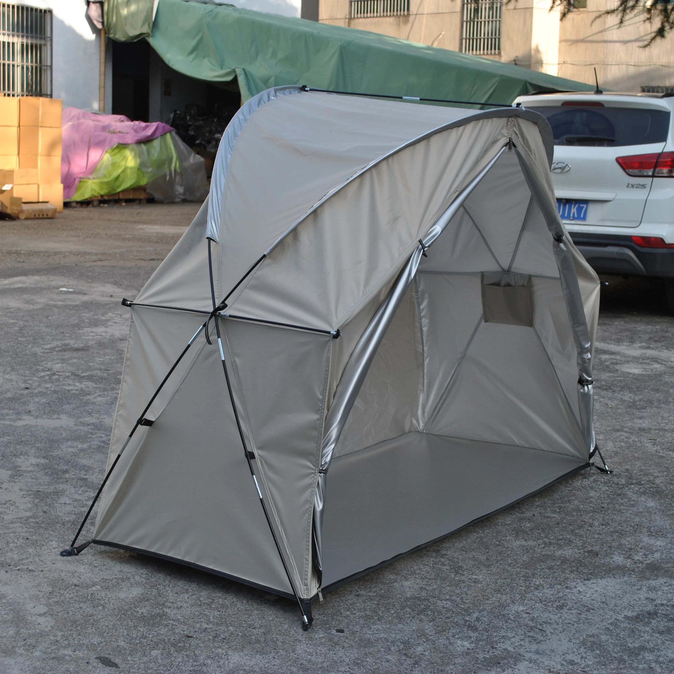 Durable Trekking tent Outdoor Individual tent,CZX-725 1 persone tent not include the cot,1 person tent,bike tent for storage