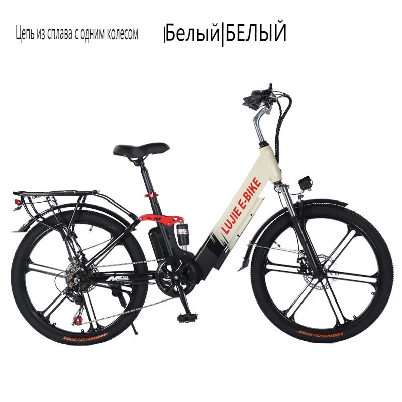 FEIVOS B3 Factory wholesale 350W36V electric bicycle with mid mounted shock absorber, adult lithium battery electric bike