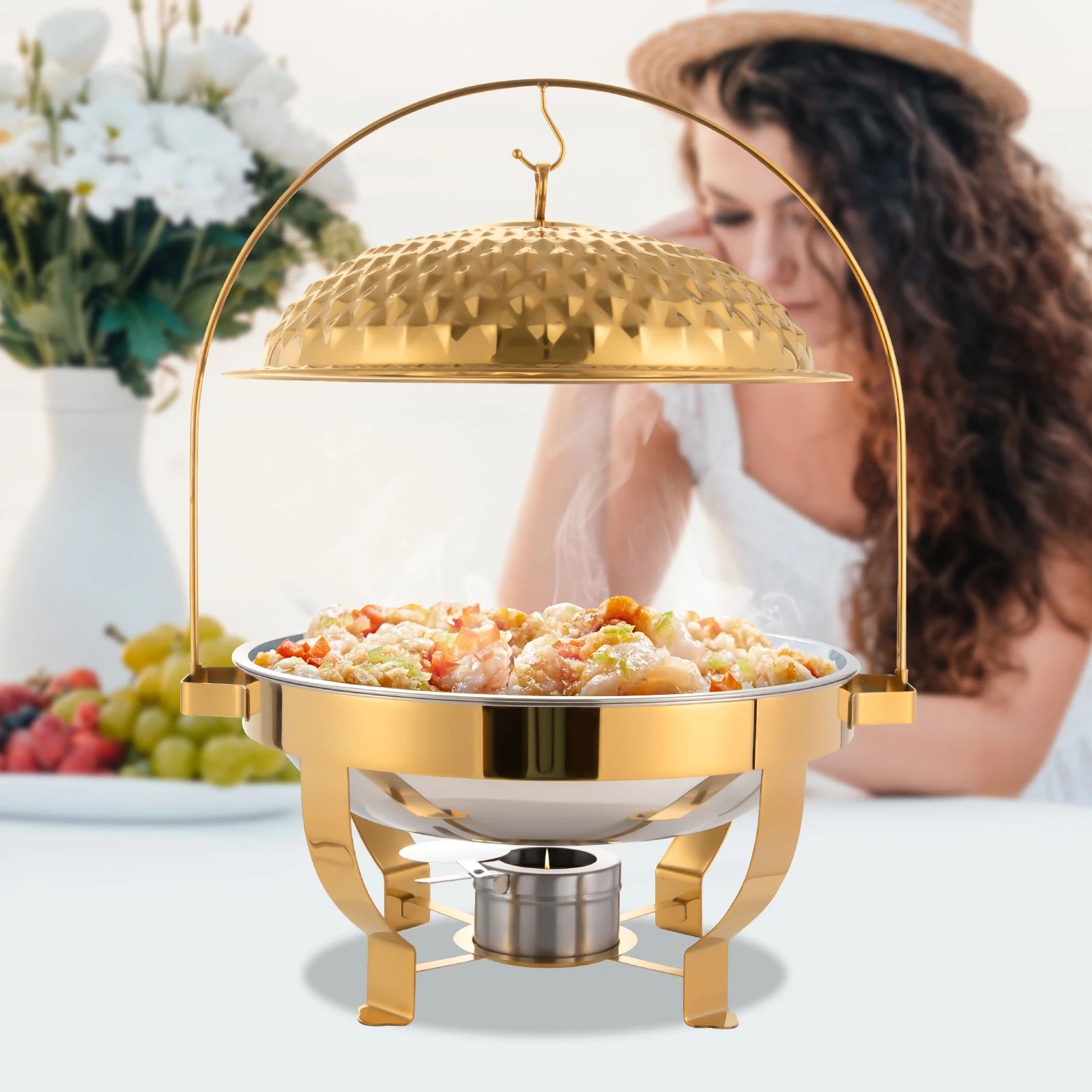 Diamond Hanging Lid Stove