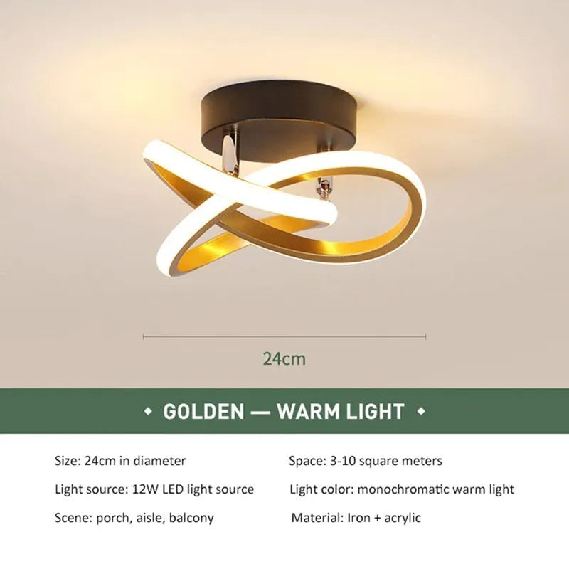 Clover Shape LED Ceiling Light