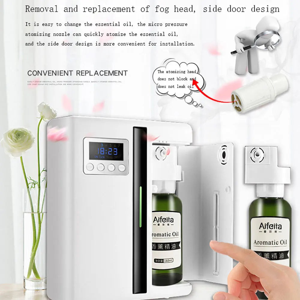 Hotel Fragrance Machine – Automatic Essential Oil Aromatherapy Dispenser