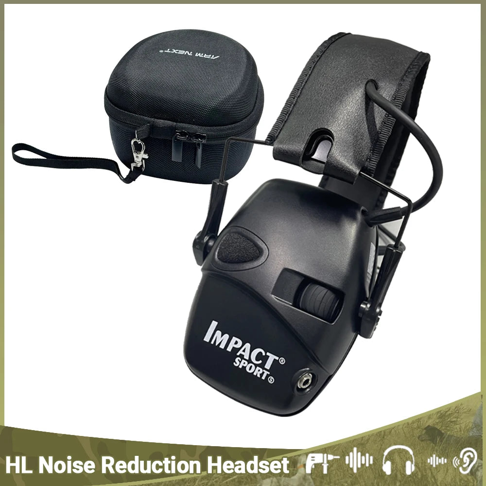 New Tactical Electronic Shooting Earmuff Outdoor Sports Anti-noise Headset Impact Sound Amplification Hearing Protective Headset