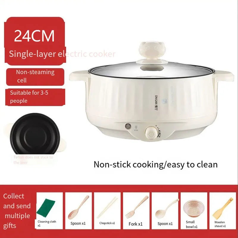 Professional Multi-Functional Electric Cooker with Certified Safety Standards