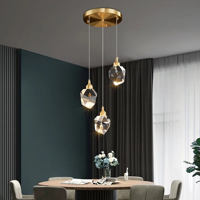 Modern Crystal Pendant Light