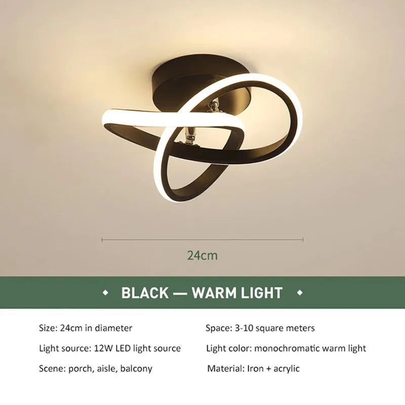 Clover Shape LED Ceiling Light