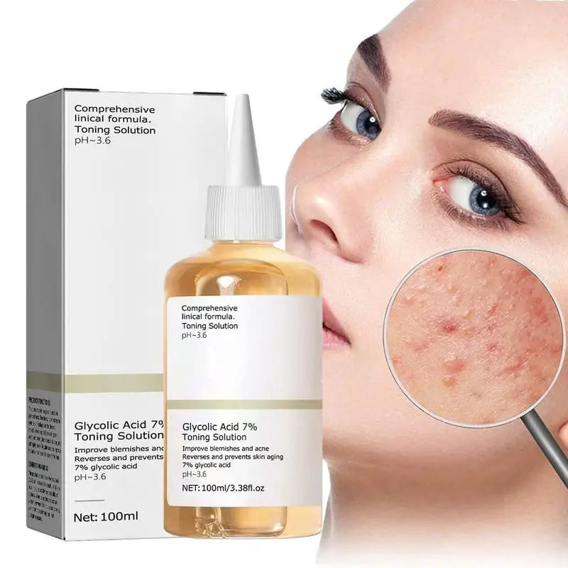 Toner Remove Acne Fade Acne Marks Original 7% Glycolic Acid Improve Skin Hydrating Whitening Moisturize Toning Ordinary Products