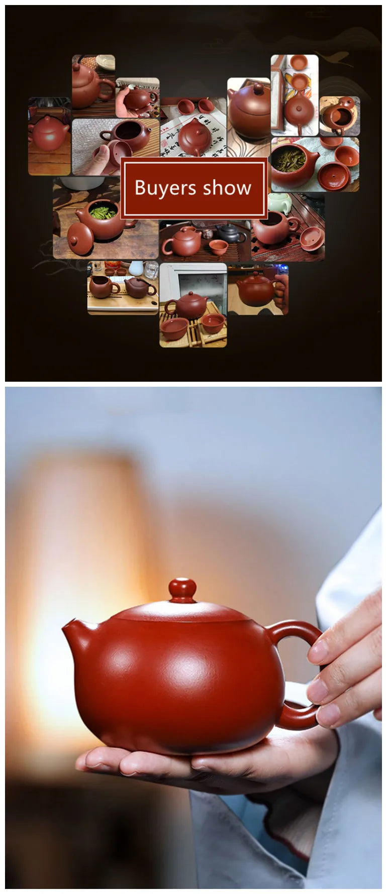 High-end Yixing Purple Clay Teapot Famous Handmade Ball Hole Filter Xishi Tea Pot Raw Ore Dahongpao Kettle Zisha Tea Set Gifts