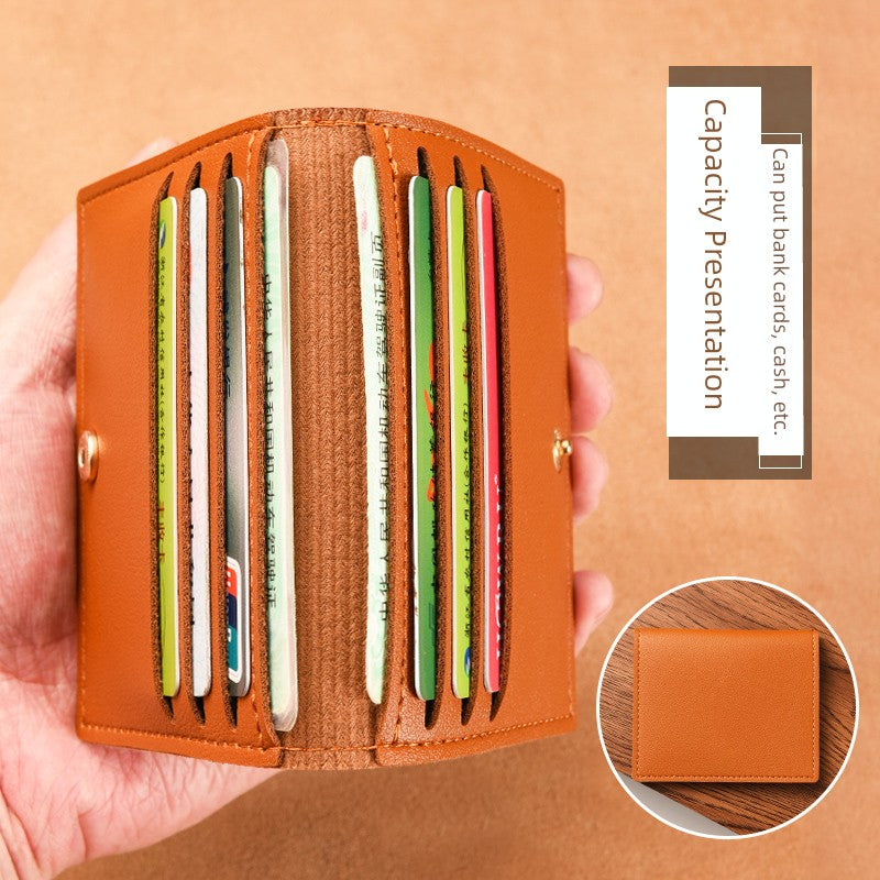 Small Bank Minimalist Thin Anti-Degaussing Card Holder