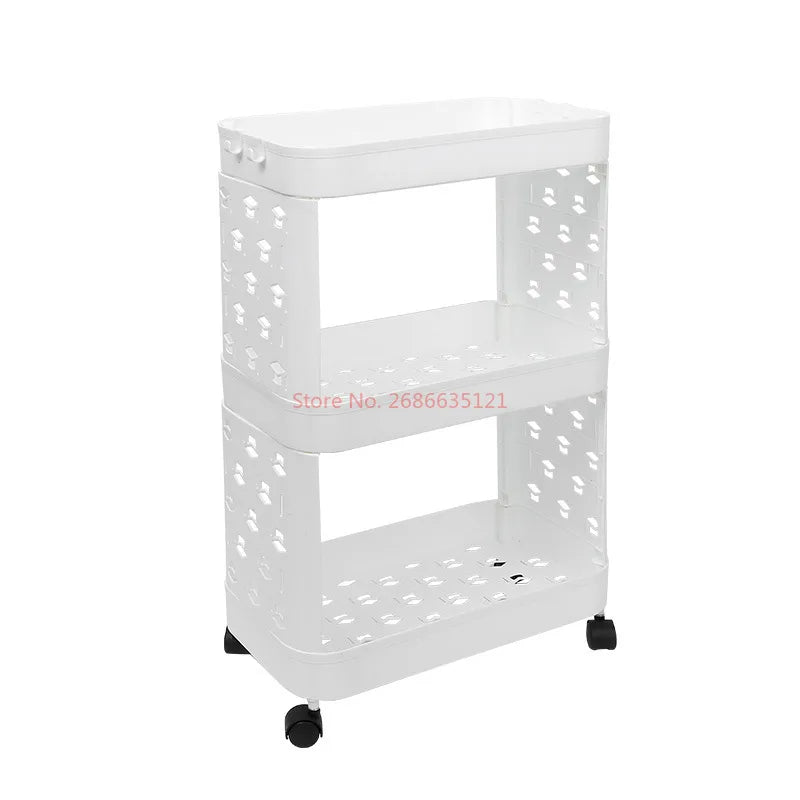 Mobile Home Book Storage Rack Classroom Desk Book Storage Rack Small Cart Multi-layer Stationery Sorting Storage Rack