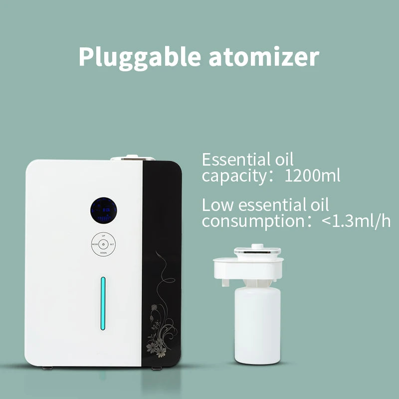 3000m³ Air Purifier Electric Perfume Machine Aroma Diffuser WIFI HVAC 800ML Capacity Metal Body Commercial Home Use Aromatizador