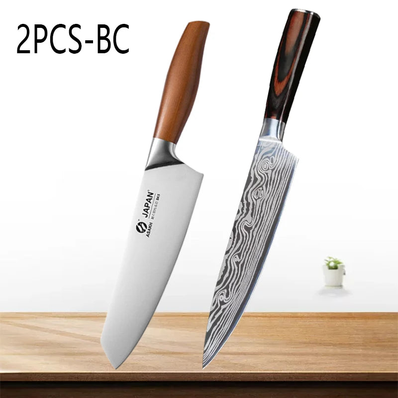 Precision Steel Chef’s Knife Set