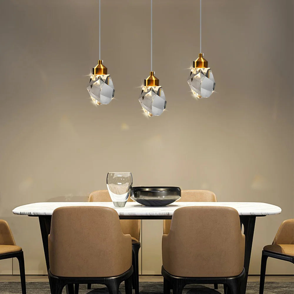 Modern Crystal Pendant Light