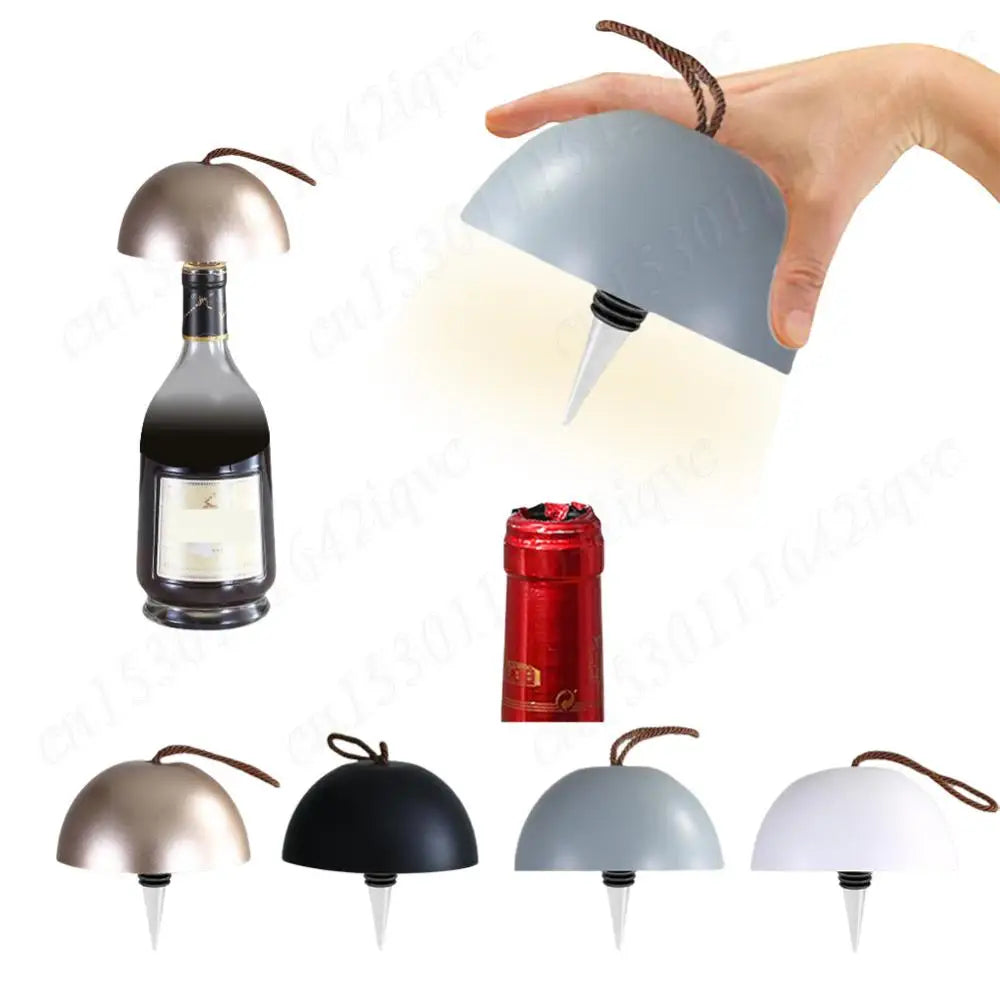 New LED Wireless Wine Bottle Lamp 3 Colors Creative Bottle Light Touch Table Lamp Portable Desk Lamp Decorative Bottle Lamp