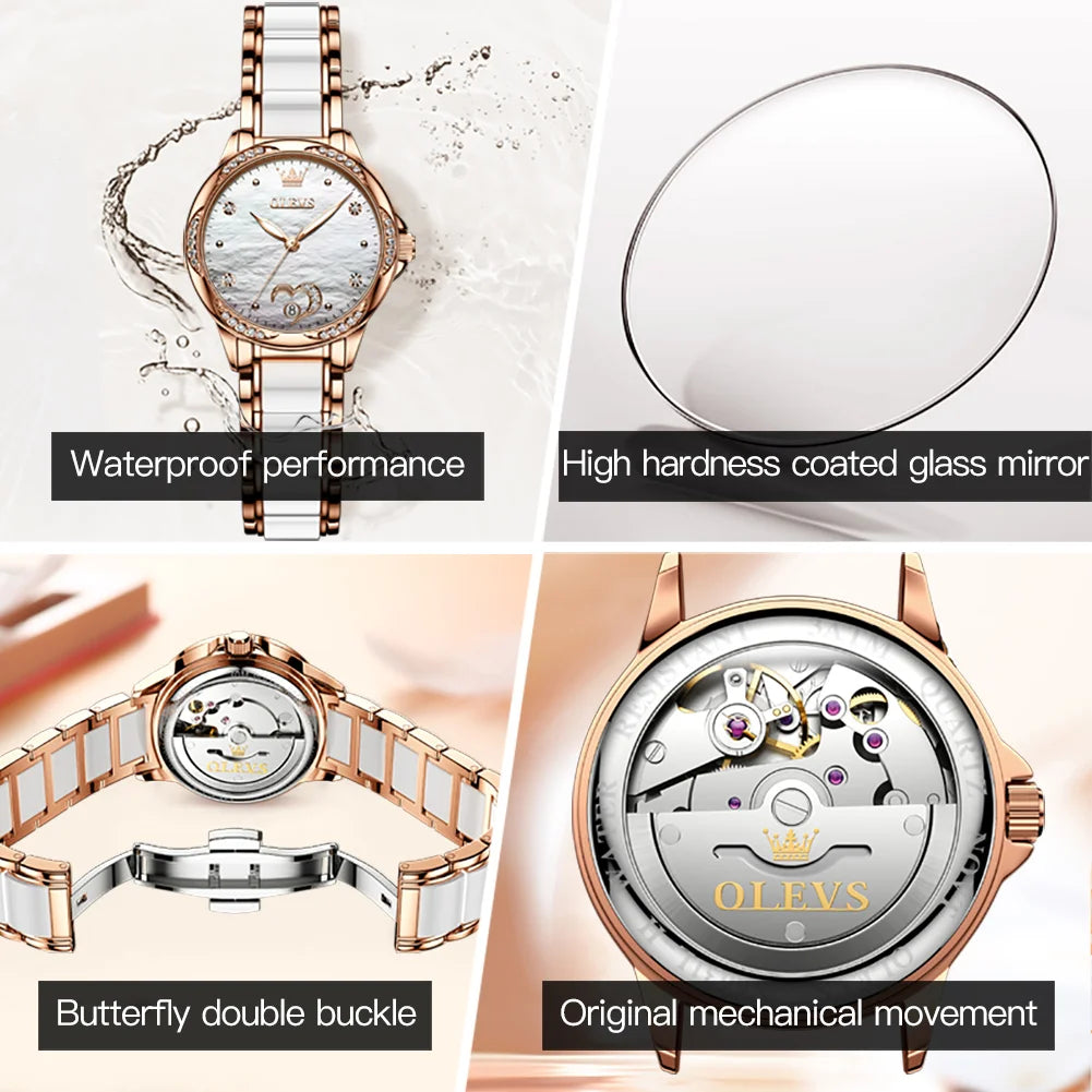 Elegance Ceramic Mechanical Watch