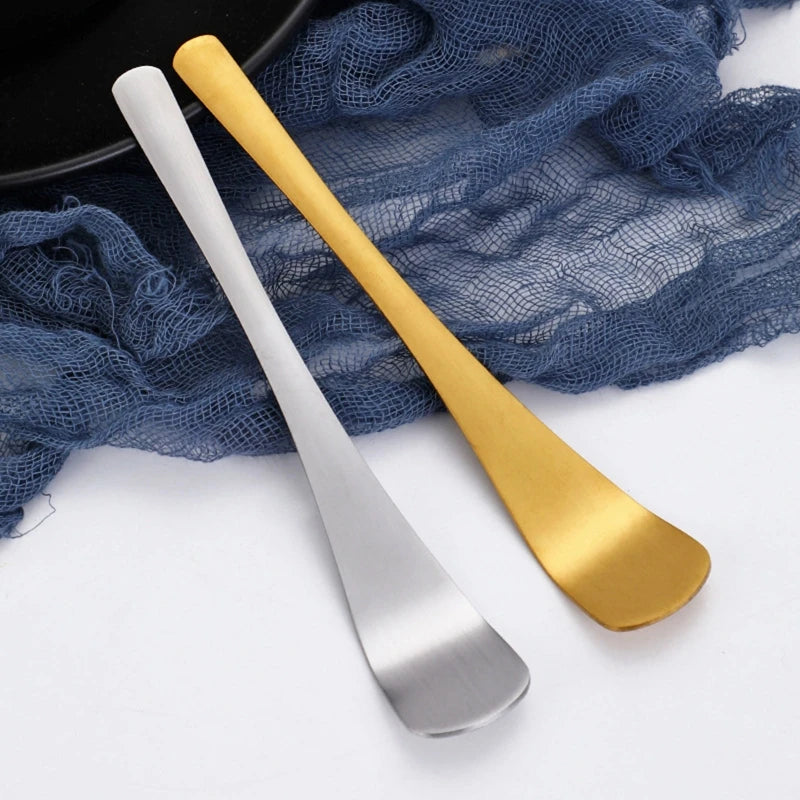 Stainless Steel Bar Spoon Easy Use Ergonomic Design Handle Durable Tool Convenient and Pactical Gift for Home Kitchen