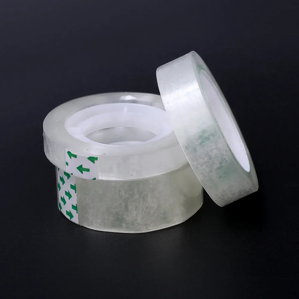 0.8CM 1.2CM 1.8CM Width Transaprent Tape Office School Supplies Multifuntion High-viscosity Sealant Packaging Adhesive Tapes