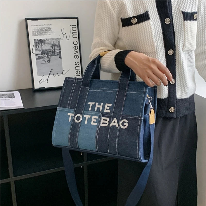 Women's Denim Tote Bag