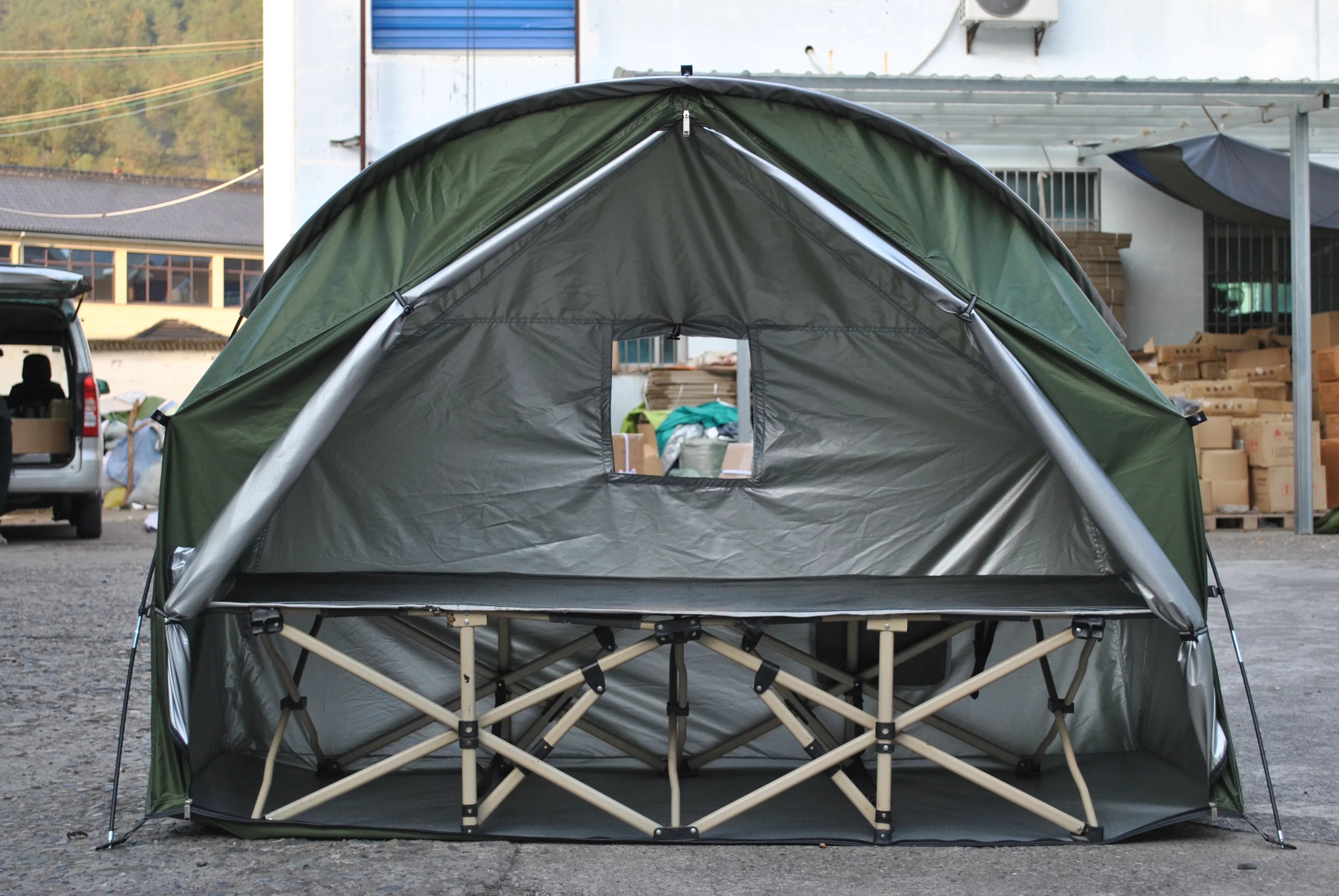 Durable Trekking tent Outdoor Individual tent,CZX-725 1 persone tent not include the cot,1 person tent,bike tent for storage