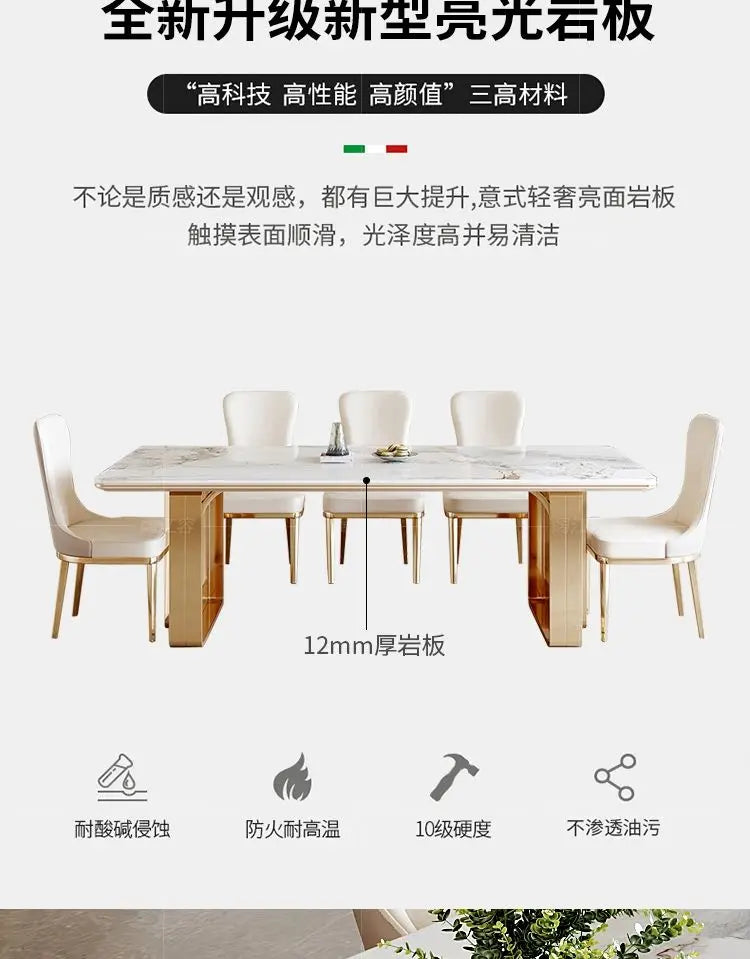 Modern Neat Dining Tables Kitchen Coffee Conference Living Room Center Table Multifunctional Mesas De Comedor Home Furniture