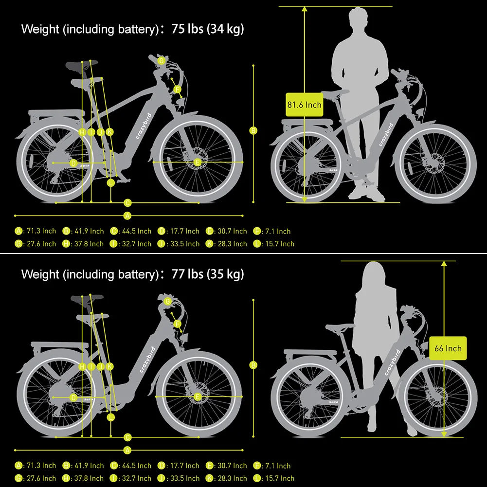 Seta Electric Mountain Bike with 1000W Peak Motor,Top Speed 20 Mph,26 Inch Removable Battery,7 Speed and Front Suspension