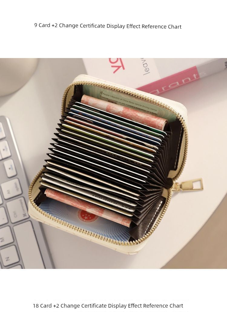 Ultra-Thin Compact Cute Portable Anti-Degaussing Card Holder