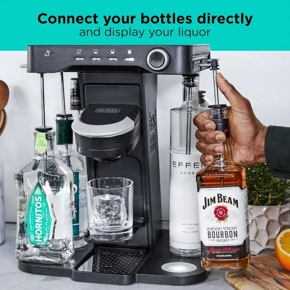 BLACK+DECKER Cocktail Maker Machine and Drink Maker for Bartesian capsules (BEHB101)