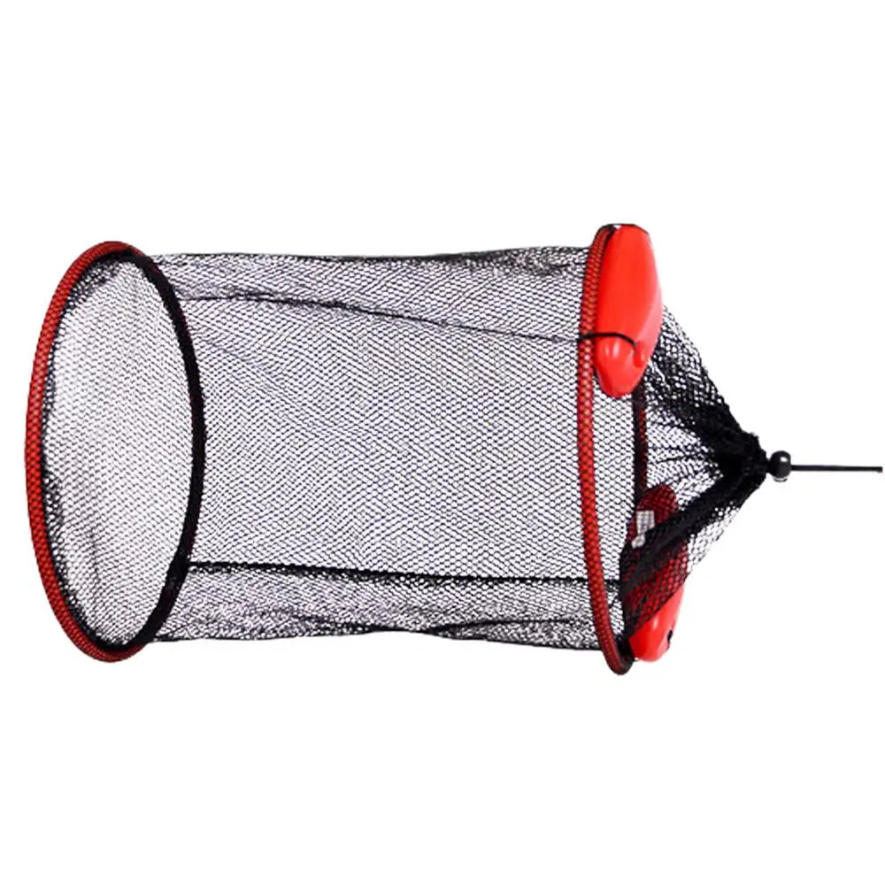 2024 Floating Fish Protection Sea Fishing Net Mesh Quick-drying Folding Fish Cage Thickened Woven Fish Basket