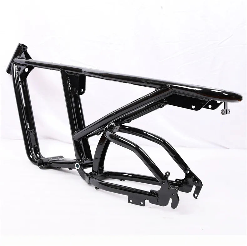 20 "classic retro two wheel fat tire aluminum bike frame lithium battery power bike soft tail frame