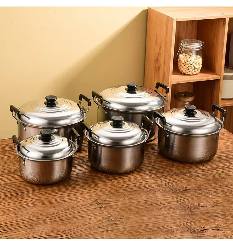 Premium Stainless Steel Soup & Stock Pot – Durable & Versatile Cooking Essential