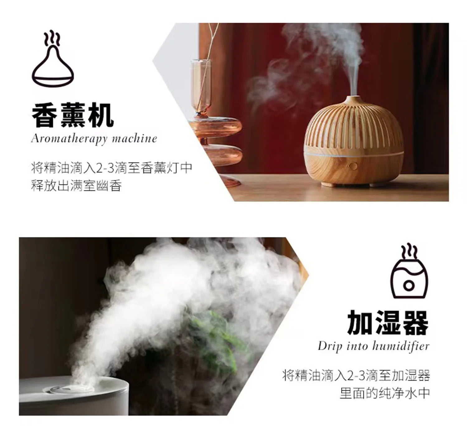 10ML Pure Plant Aromatherapy Massage Oil Bedroom Long-lasting Incense Humidifier Diffuser Candle Make Air Freshener DIY Perfume